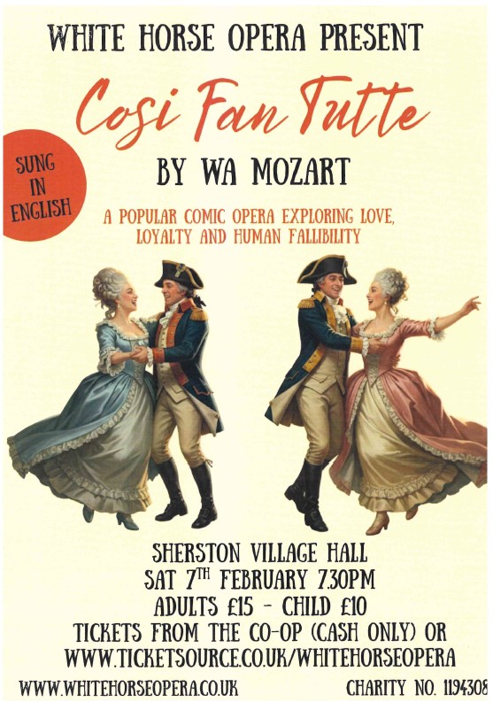 White Horse Opera Present - Cosi Fan Tutte